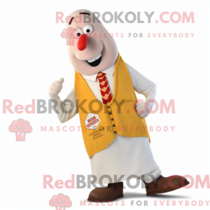 Mascottefiguur van een...