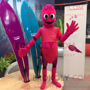 Mascottekarakter van een...
