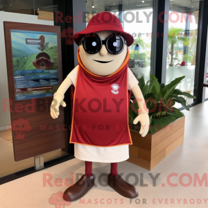 Mascot karakter van een...
