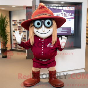 Mascot character of a...