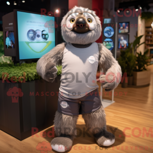 Mascot karakter van een...