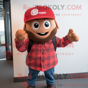 Mascot character of a Red...