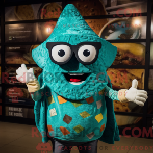 Postava maskota Teal Nachos...