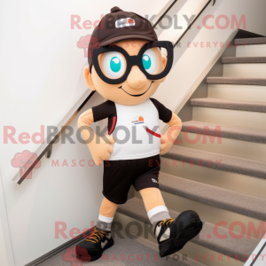 Mascot character of a Tan...