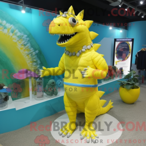 Mascot karakter van een...