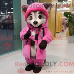 Mascot karakter van een...