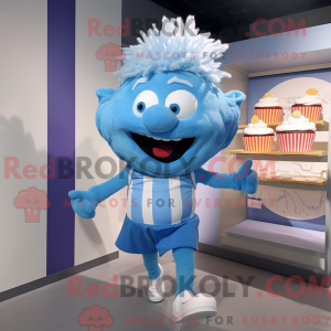 Postava maskota Blue...