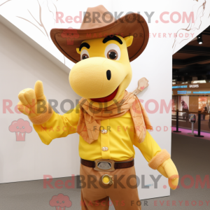 Mascot character of a...