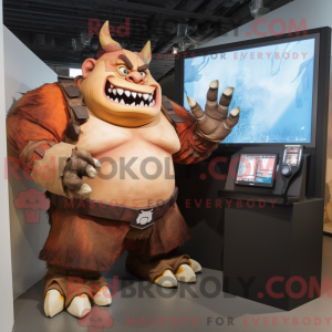 Postava maskota Rust Ogre...