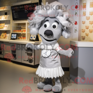 Mascottefiguur van een...