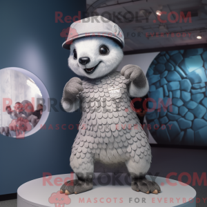 Personagem de máscara de um...
