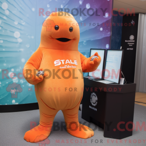 Mascot character of a...