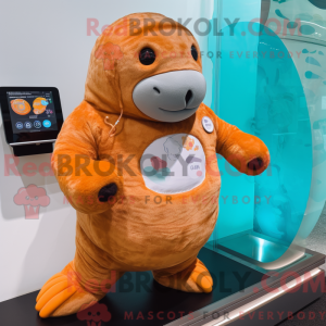 Mascot character of a...