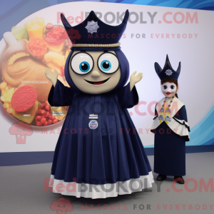 Maskottchenfigur eines Navy...