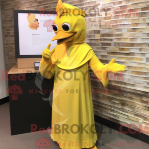 Mascottekarakter van een...