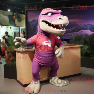 Mascot karakter van een...