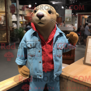 Personnage mascotte d...