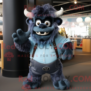 Mascottefiguur van een...