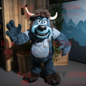 Mascottefiguur van een...