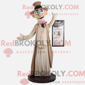 Mascottefiguur van een...