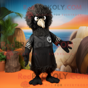 Mascot character of a Black...