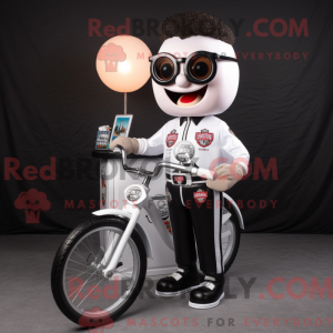 Mascot character of a White...