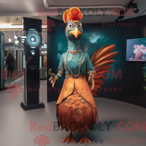 Mascottefiguur van een...