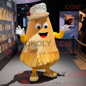 Mascottefiguur van een...