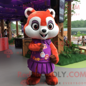 Mascot karakter van een...