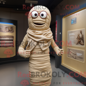 Mascottefiguur van een...