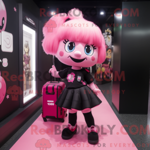Mascot character of a Black...