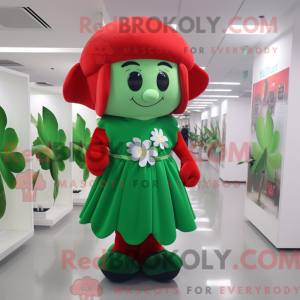 Mascottekarakter van een...