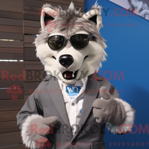 Mascot character of a Wolf...