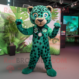 Forest Green Jaguar maskot...