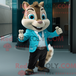 Mascot karakter van een...