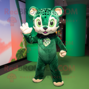 Forest Green Jaguar maskot...