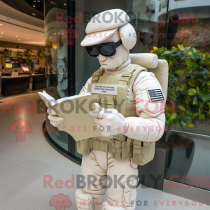 Mascottefiguur van een...