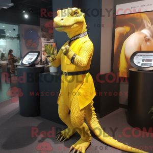 Mascot karakter van een...