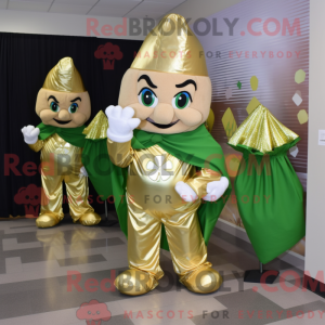 Mascot character of a Gold...