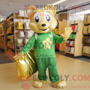 Mascot character of a Gold...