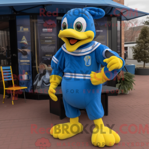 Mascot karakter van een...