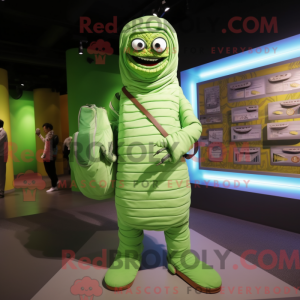 Mascot karakter van een...