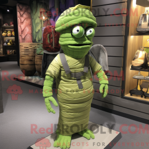 Mascot karakter van een...