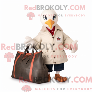 Mascottefiguur van een...