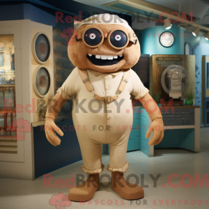 Postava maskota Tan Cyclops...