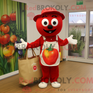 Mascottekarakter van een...
