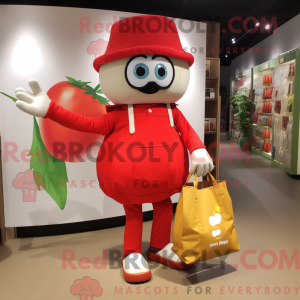 Mascottekarakter van een...