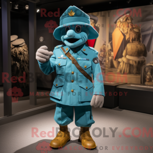 Mascottefiguur van een...