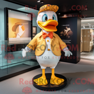 Mascottefiguur van een...
