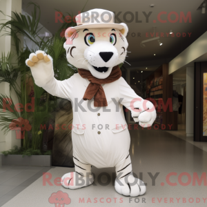 Mascot karakter van een...